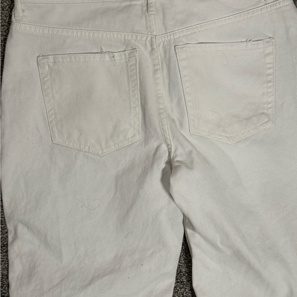 We The Free Women’s Relaxed Fit Distressed White Jeans size 27 new without tags - Picture 4 of 4